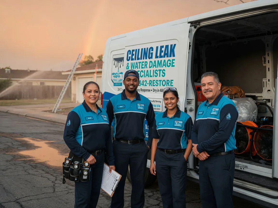 Ceiling Leak Cleanup company in Falcon, NC
